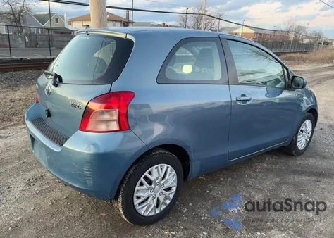 2007 Toyota Yaris z USA, uszkodzony, nr VIN JTDJT923475077619